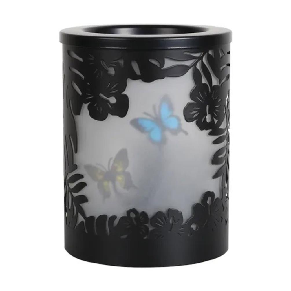 Aroma Black Butterfly Electric Wax Melt Warmer Extra Image 1